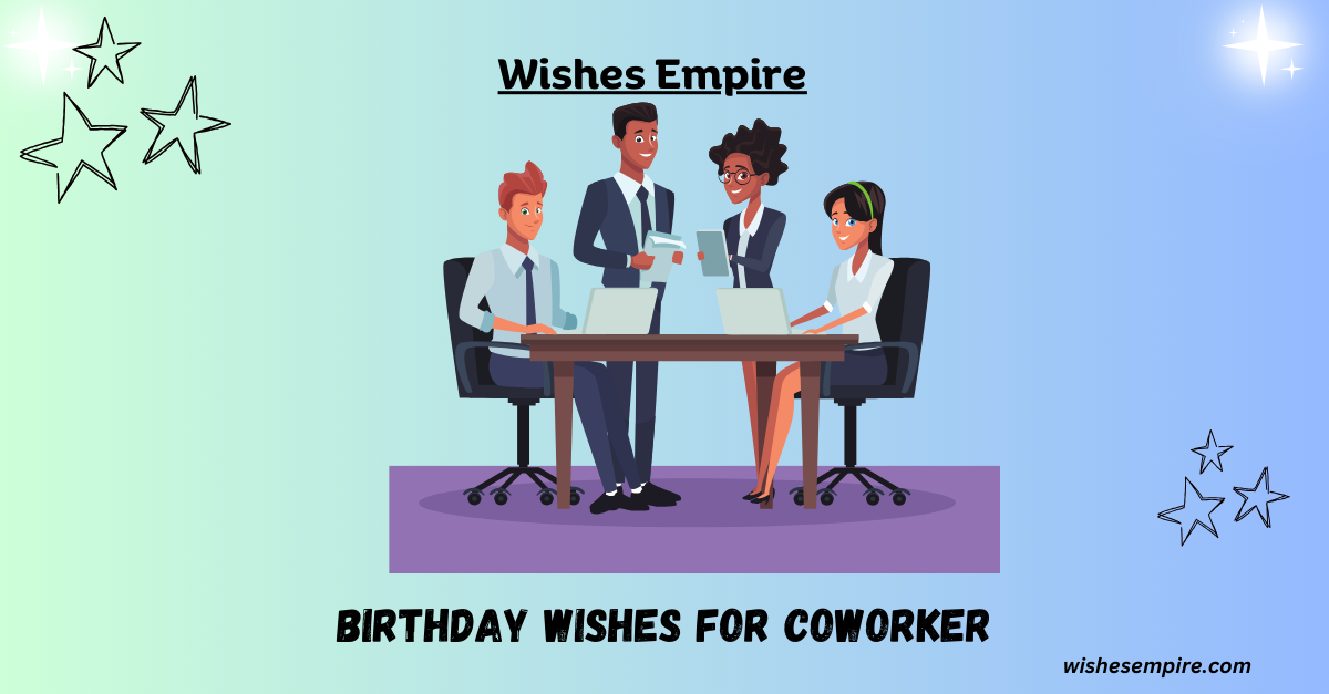 Birthday wishes for Coworker