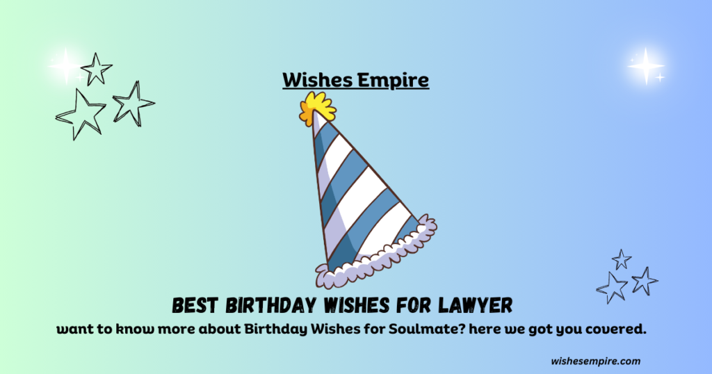 Best Birthday wishes for Lawyer